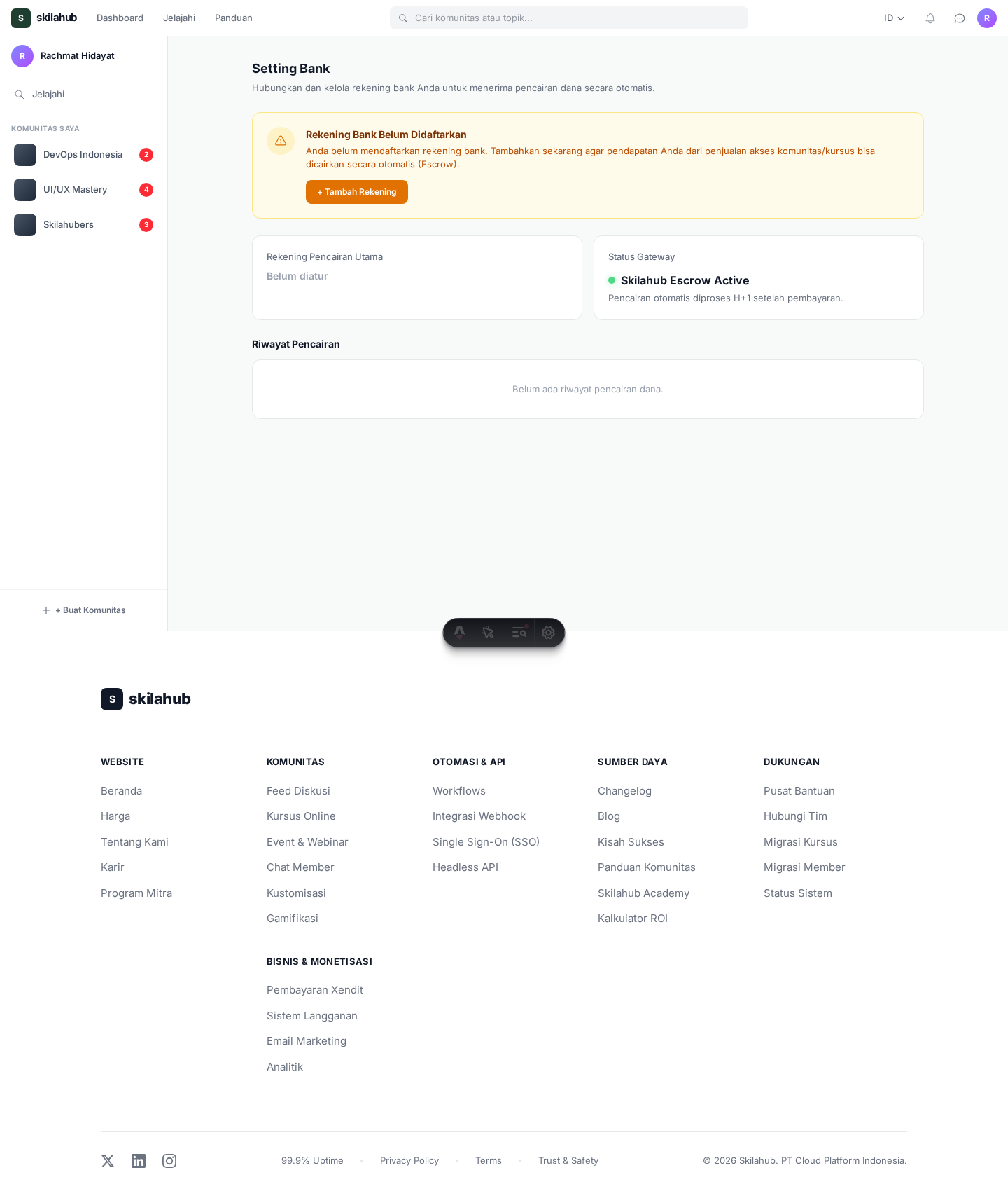 Ilustrasi Creator Analytics Skilahub LMS - Solusi platform komunitas dan kursus online